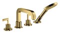 Смеситель для ванны Axor Citterio, Polished Gold Optic (39446990) Для ванны Золото