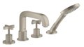 Смеситель для ванны Axor Citterio, Brushed Nickel (39445820) Для ванны Никель
