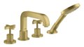 Змішувач для ванни Axor Citterio, Brushed Brass (39445950) Для ванни Латунь