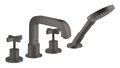 Смеситель для ванны Axor Citterio, Brushed Black Chrome (39445340) Для ванны Черный
