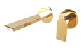 Смеситель для раковины, 160 мм Bugnatese Simple, золото PVD (6645-PO) Для раковины Золото