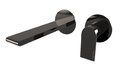 Смеситель для раковины, 160 мм Bugnatese Simple, черный PVD (6645-PT) Для раковины Черный, Черный глянцевый 