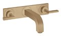 Смеситель для раковины Axor Citterio, Brushed Bronze (39148140) Для раковины Бронза