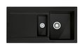 Кухонная мойка Franke Maris MRK 651-100 (124.0380.341) Врезные сверху Прямоугольные Черный