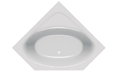 Ванна акрилова Kolpa San Evelin 120x120 White (3838987 593386) Kolpa San Кутові симетричні