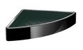 Угловая полочка для ванных принадлежностей Emco Loft Black (054513303) Полочки Emco