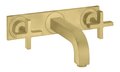Змішувач для раковини Axor Citterio, Brushed Brass (39144950) Для раковини Латунь