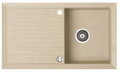 Гранітна мийка Marmorin CIRE Safari (375113001) Врізні зверху Прямокутні Бежевий