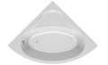 Ванна акриловая Kolpa San Divante 140x140 White (3838987 753704) Kolpa San Угловые симметричные