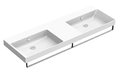 Керамическая раковина 150 см Catalano NEW ZERO, bianco lucido (1150ZEDUP00) На столешницу, На тумбу, Подвесные, Полувстраиваемые Прямоугольные