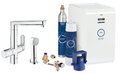 Змішувач зі стартовим комплектом GROHE Blue Home K7 Professional (31355001) Для кухні Хром