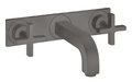 Смеситель для раковины Axor Citterio, Brushed Black Chrome (39144340) Для раковины Черный
