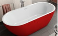 Ванна акриловая Kolpa San Dalia-FS 170x80 White-Red (3838987 561774) Kolpa San Овальные