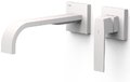 Настенный смеситель для раковины Tres Slim Exclusive SLIM-TRES, белый матовый (20230004BM) Для раковины Белый матовый