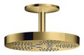 Верхній душ Axor One 280 мм 1jet, Polished Gold Optic (48493990) Верхні душі Золото