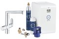 Смеситель со стартовым комплектом GROHE Blue Home K7 Professional (31346001) Для кухни Хром