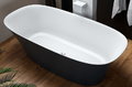 Ванна из искусственного камня Kolpa San Blanche-FS 180x85 Antracit (3838987 561316) Kolpa San Овальные