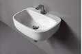 Керамическая раковина 64 см Flaminia Mono 64, white (MN64L) На столешницу, Подвесные Прямоугольные