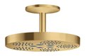 Верхний душ Axor One 280 мм 1jet, Brushed Gold Optic (48493250) Верхние души Золото