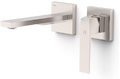 Настенный смеситель для раковины Tres Slim Exclusive SLIM-TRES, сталь (20230001AC) Для раковины Сталь