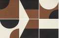 Плитка Mutina Puzzle Set of patterns Creta 25x25 (BOZCM34) Для кухни, Для общественных помещений, Для жилых помещений, Для ванной