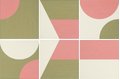 Плитка Mutina Puzzle Set of patterns Murano 25x25 (BOZCM37) Для кухні, Для громадських приміщень, Для житлових приміщень, Для ванної
