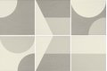 Плитка Mutina Puzzle Set of patterns Aland 25x25 (BOZCM38) Для кухні, Для громадських приміщень, Для житлових приміщень, Для ванної