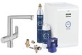 Змішувач зі стартовим комплектом GROHE Blue Home K7 Professional (31346DC1) Для кухні Нерж. сталь