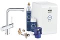 Змішувач зі стартовим комплектом GROHE Blue Minta Professional (31347002) Для кухні Хром