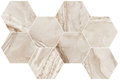 Мозаика Flaviker Supreme Onyx Prestige Mosaico Hexagon Anticato Ret 51*29.2 (SPES34P) Flaviker Для кухни, Для общественных помещений, Для жилых помещений, Для ванной