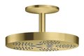 Верхній душ Axor One 280 мм 1jet, Brushed Brass (48493950) Верхні душі Латунь
