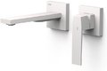 Настенный смеситель для раковины Tres Slim Exclusive SLIM-TRES, белый матовый (20230001BM) Для раковины Белый матовый