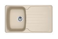 Кухонная мойка Franke Antea AZG 611-86 (114.0499.185) Врезные сверху Прямоугольные Бежевый