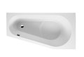 Ванна акриловая Riho Delta Left Plug & Play 160x80 (B069007005) Riho Угловые асимметричные