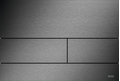Металлическая панель смыва унитаза TECE Square II, PVD Brushed Black Chrome / сатин, черный хром (9240836) Механические Для унитазов Механические