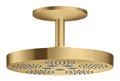 Верхний душ Axor One 280 мм 2jet, Brushed Gold Optic (48494250) Верхние души Золото