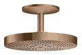 Верхній душ Axor One 280 мм 2jet, Brushed Red Gold (48494310) Верхні душі Червоне золото