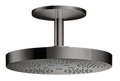 Верхний душ Axor One 280 мм 2jet, Polished Black Chrome (48494330) Верхние души Хром-черный