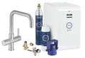Змішувач зі стартовим комплектом GROHE Blue Professional (31324DC1) Для кухні Нерж. сталь