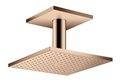 Верхний душ Axor MyEdition 250х250 мм, Polished Red Gold (35308300) Верхние души Красное золото