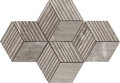 Плитка Piemme Valentino Majestic Cube Supreme Grey Nat 30 * 30 (02647) Для кухні, Для громадських приміщень, Для житлових приміщень, Для ванної