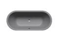 Ванна сталева Kaldewei CLASSIC DUO OVAL 113 170x75 oyster grey matt (291400010727) Kaldewei Овальні
