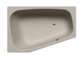 Ванна сталева Kaldewei PLAZA DUO права 190 180X120 perl grey matt (237000010719) Kaldewei Кутові асиметричні