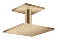 Верхний душ Axor MyEdition 250х250 мм, Brushed Bronze (35308140) Верхние души Бронза