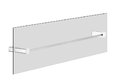 Полотенцедержатель 450 мм Gessi Rilievo (59564-031) Полотенцедержатели Gessi