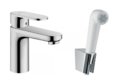 Змішувач Hansgrohe Vernis Blend 100 для раковини з гігієнічним душем, хром (71215000) Для раковини Хром