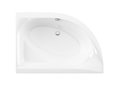 Ванна акриловая Radaway MISTRA 150x100P с ножками и сифоном (WA1-07-150x100P) Radaway Угловые асимметричные