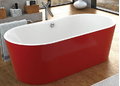 Ванна из санитарного акрила Kolpa San Comodo-FS 185x90 White-Red (3838987 593829) Kolpa San Овальные