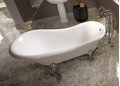 Ванна Мармурова Flaminia Evergreen 170х80 (EG170chromo) Flaminia Овальні
