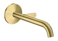 Смеситель для раковины Axor One Select 220 мм, Brushed Brass (48112950) Для раковины Латунь